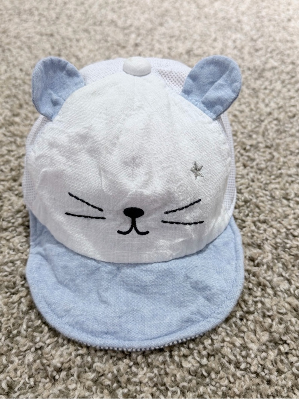 ABSORBA BABY BEAR EARS HAT BASEBALL CAP